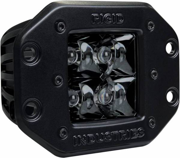 Rigid Industries - Rigid Industries 21121BLK D-Series Midnight Spot Light