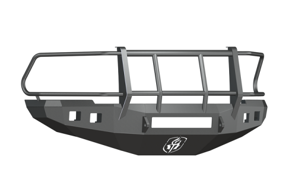 Road Armor - Road Armor 408R6B-NW Front Stealth Non-Winch Bumper with Square Light Holes + Foreman Guard Dodge RAM 2500/3500 2010-2018