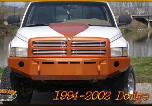 Fusion Bumpers - Fusion Front Bumper Dodge RAM 2500/3500 1994-2002