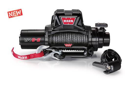 Warn - Warn 96805 VR8S Standard Duty Winch with Synthetic Rope