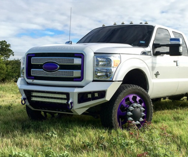 Bodyguard - Bodyguard A2LFBF112X A2L Non-Winch Low Profile Base Front Bumper Ford F250/F350 2011-2016