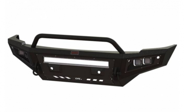 Bodyguard - Bodyguard A2LFJC152X A2L Non-Winch Low Profile Baja Front Bumper Chevy Silverado 2500HD/3500 2015-2019