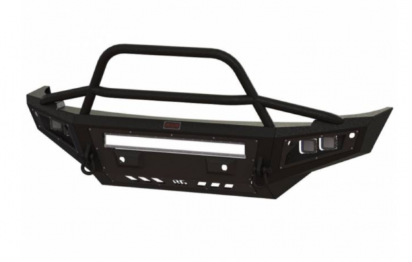 Bodyguard - Bodyguard A2LFGD102X A2L Non-Winch Low Profile Sport Front Bumper Dodge 2500/3500 2010-2018 without Sensors