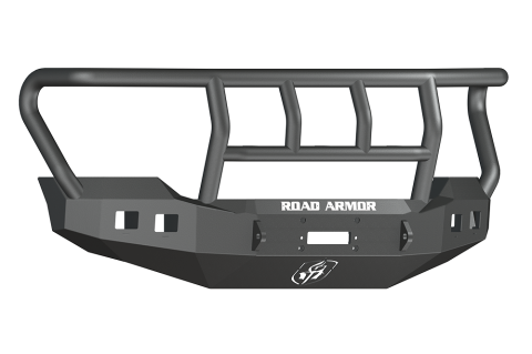 Road Armor - Road Armor 617F2B Front Stealth Winch Bumper with Square Light Holes + Titan II Guard Ford F250/F350 2017-2018