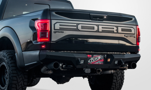 Addictive Desert Designs - ADD R117321370103 Honeybadger Rear Bumper Ford Raptor 2017-2018