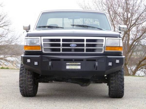 Fusion Bumpers - Fusion Front Bumper Ford F250/F350 1993-1997