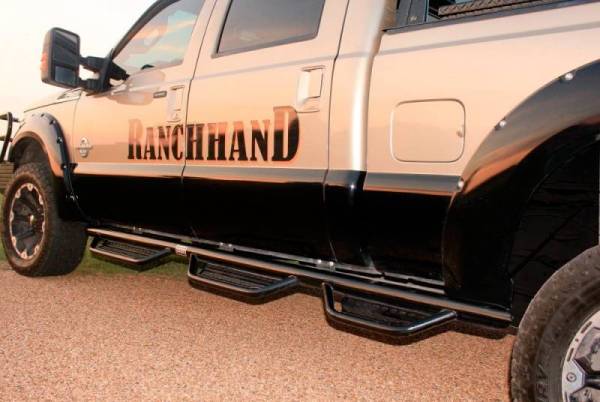 Ranch Hand - Ranch Hand RSF991C6B6 Bed Access Wheel to Wheel Nerf Bars Ford F250/F350 Crew Cab 6' Bed 1999-2016