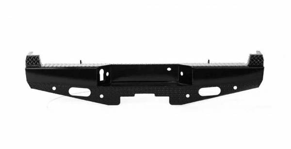 Ranch Hand - Ranch Hand SBF171BLSL Sport Rear Bumper with Lights and Sensor Holes Ford F250/F350 2017-2018