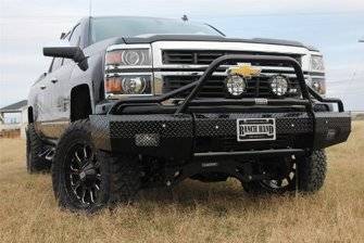 Ranch Hand - Ranch Hand BSC151BL1 Summit Bullnose Front Bumper Chevy Silverado 2500HD/3500 2015-2019