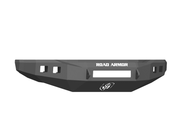 Road Armor - Road Armor 61740B-NW Front Stealth Non-Winch Bumper with Round Light Holes Ford F450/F550 2017-2018