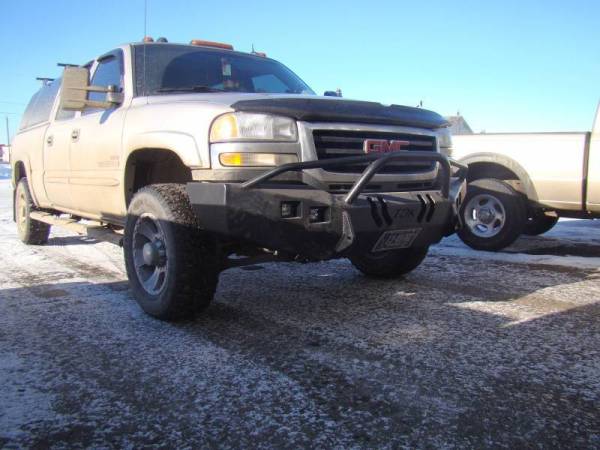 Throttle Down Kustoms - Throttle Down Kustoms BPRE0306GM Front Bumper with Pre-Runner Bar GMC Sierra 2500HD/3500 2003-2006