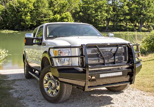 Frontier Gear - Frontier 300-11-1006 Front Bumper Light Bar Compatible Ford F250/ F350 2011-2016