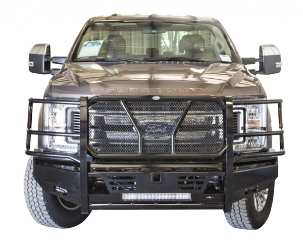 Frontier Gear - Frontier 130-11-7006 Pro Front Bumper Light Bar Compatible Ford F250/F350 2017-2018