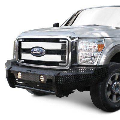 Frontier Gear - Frontier 140-11-1009 Sport Front Bumper Winch Ready Ford F250/F350 2011-2016