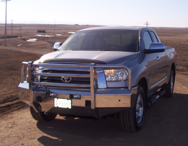 Truck Defender - Truck Defender Aluminum Front Bumper Toyota Tundra 2007-2013