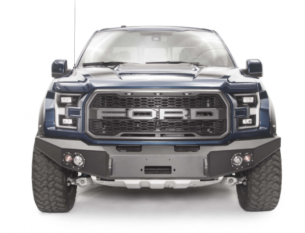 Fab Fours - Fab Fours FF17-H4351-1 Winch Front Bumper Ford Raptor 2017-2018