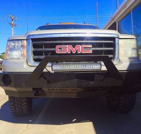 Thunderstruck - Thunderstruck GHD11-FB-PR Pre-Runner Front Bumper GMC Sierra 2500HD/3500 *Not Denali 2011-2014