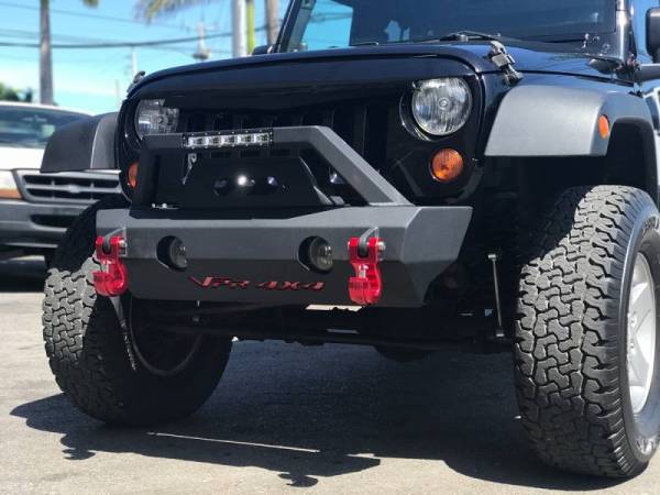 VPR 4x4 - VPR-139-WS Short Front Bumper Jeep Wrangler JK 2007-2018