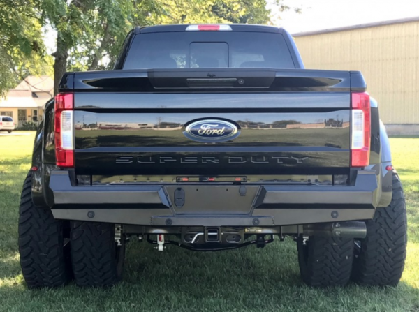 Thunderstruck - Thunderstruck FSD17-300 Premium Rear Bumper with Sensor Holes Ford F250/F350 2017-2018