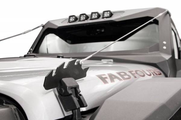 Fab Fours - Fab Fours JK1060-1 Limb Riser for ViCowl Jeep Wrangler JK 2007-2017