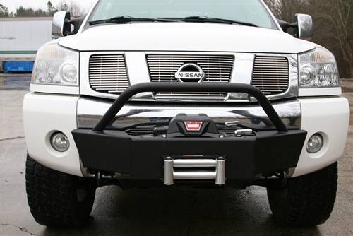 Fab Fours - Fab Fours NT04-N1750-1 Winch Mount Nissan Titan 2004-2015