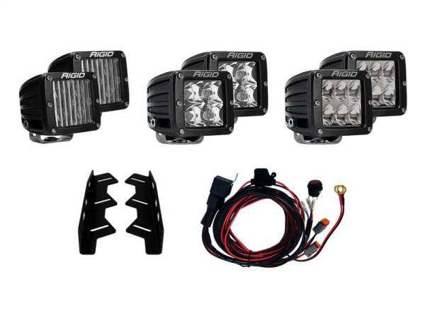 Rigid Industries - Rigid Industries 41610 D-Series LED Fog Light Kit