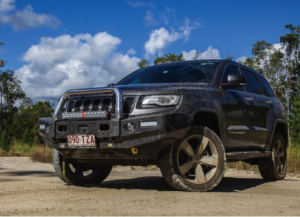 TJM - TJM 070SB17N37K Front Bumper without Center Hoop Jeep Grand Cherokee WK2 2014-2018