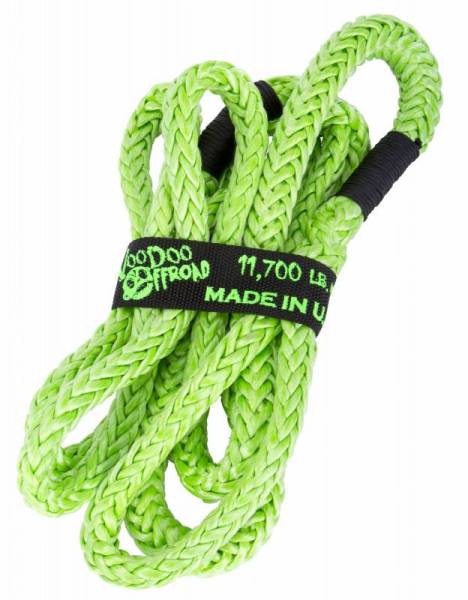 VooDoo Offroad - VooDoo Offroad 1300006 1/2" x 10' UTV Kinetic Recovery Rope Green