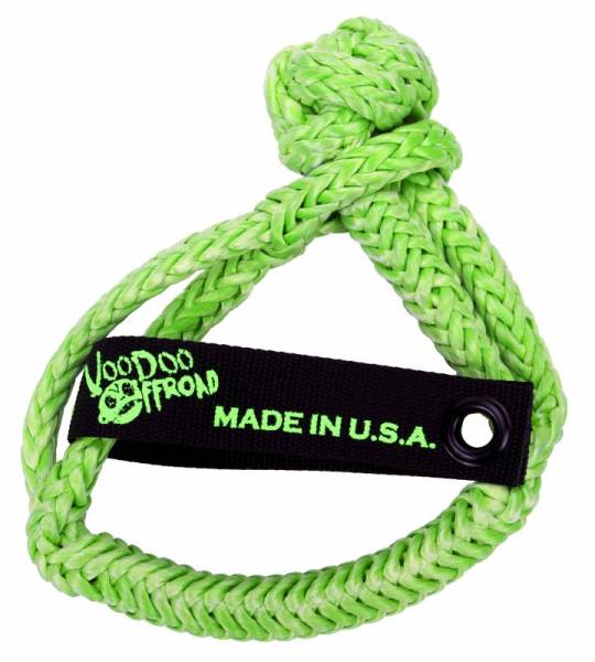 VooDoo Offroad - VooDoo Offroad 1500001 1/2" x 8" Soft Shackle Green