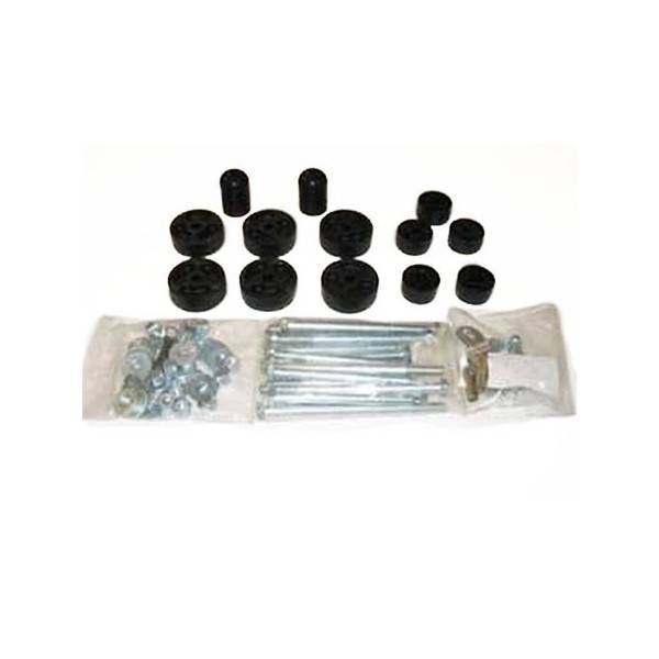 Performance Accessories - Performance Accessories PA931 1" Body Lift Kit Jeep Wrangler 1986-1995