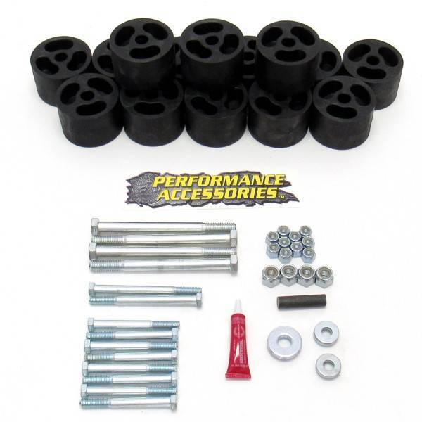 Performance Accessories - Performance Accessories PA613 3" Body Lift Kit Dodge Ram 1972-1986