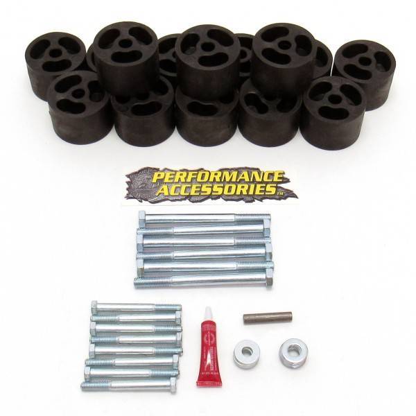 Performance Accessories - Performance Accessories PA642 2" Body Lift Kit Dodge Dakota 1986-1996