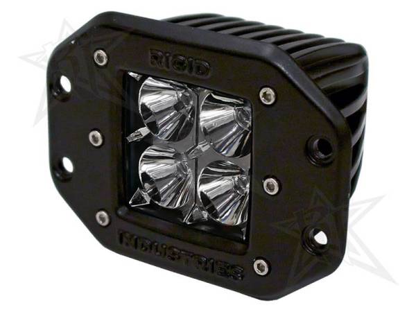 Rigid Industries - Rigid Industries 21211 D-Series Dually 20 Deg. Flood LED Light