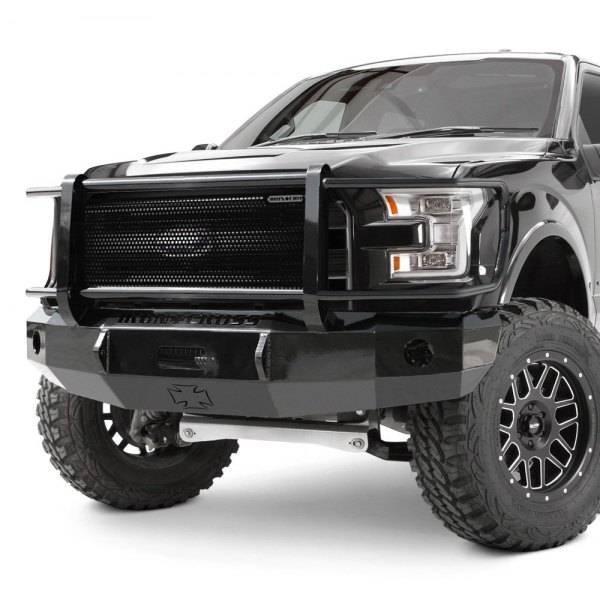 Iron Cross - Iron Cross 24-415-18 Winch Front Bumper with Grille Guard Ford F150 2018-2019