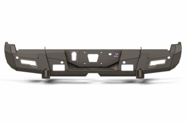 Road Armor - Road Armor 6112DR-A0-P2-MR-BH Identity Rear Bumper without Shackle Mounts and Beauty Ring Raw Steel Ford F250/F350 2011-2016