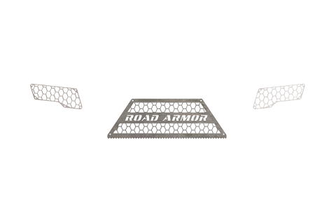 Road Armor - Road Armor 6172DRMH Identity Rear Bumper Component Hyve Mesh Raw Stainless Steel Ford F250/F350 2017-2018