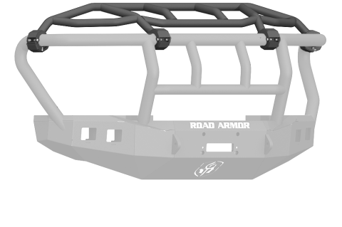 Road Armor - Road Armor 611-INT Stealth Front Non-Winch Bumper Intimidator Guard Ford F250/F350 2011-2016