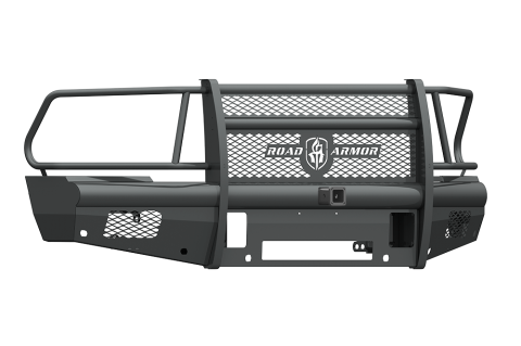 Road Armor - Road Armor 410VF26B Vaquero Front Non-Winch Bumper Full Guard with 2" Receiver Dodge RAM 2500/3500 2010-2018