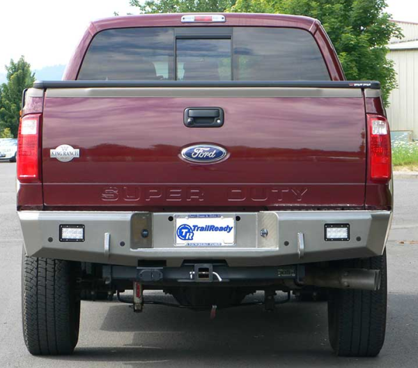 Trail Ready - Trail Ready RF8 Rear Bumper with D-Ring Tabs Ford Excursion 1999-2004