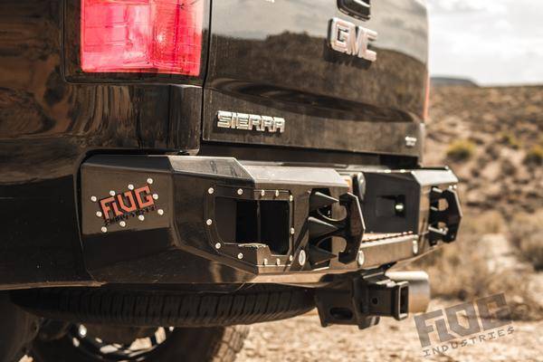 Flog Industries - Flog Industries FISD-C2535-1518R Rear Bumper Chevy Silverado 2500/3500 2015-2018