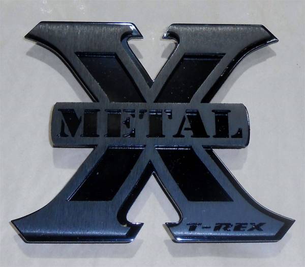 T-Rex Grilles - T-Rex Grilles 6710011 X-Metal Series Logo Badge