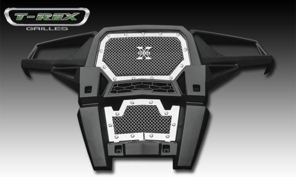 T-Rex Grilles - T-Rex Grilles 6729010 X-Metal Series Mesh Bumper Grille Assembly