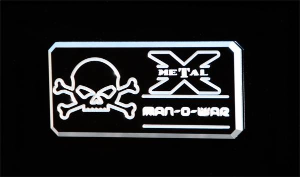 T-Rex Grilles - T-Rex Grilles 6800033 X-Metal Series Man-O-War Body Side Badge
