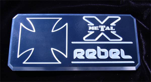 T-Rex Grilles - T-Rex Grilles 6900013 X-Metal Series Rebel Series Body Side Badge