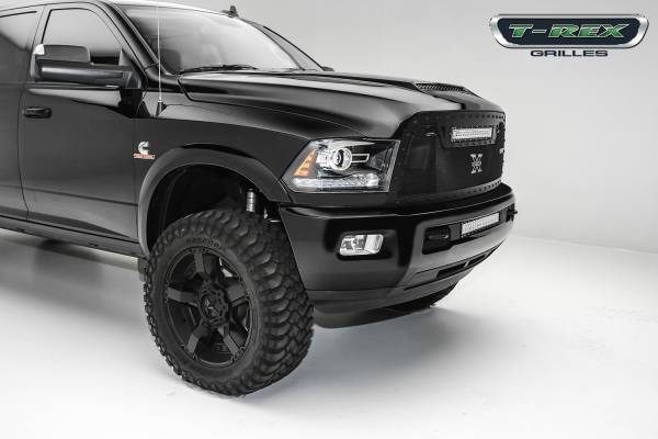 T-Rex Grilles - T-Rex Grilles 6711201-BR Stealth X-Metal Series Mesh Grille Assembly