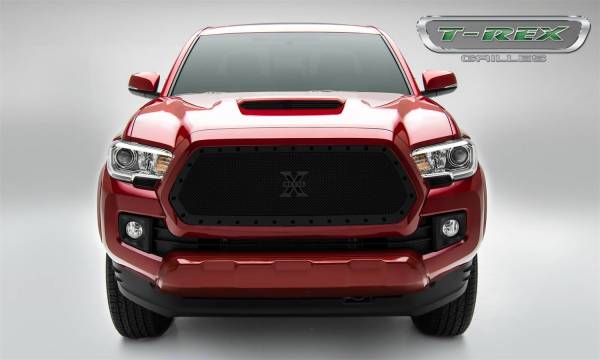 T-Rex Grilles - T-Rex Grilles 6712081-BR Stealth X-Metal Series Mesh Grille Assembly