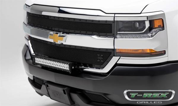 T-Rex Grilles - T-Rex Grilles 6711281-BR Stealth Metal Series Grille