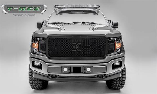 T-Rex Grilles - T-Rex Grilles 6715711-BR Stealth X-Metal Series Mesh Grille Assembly