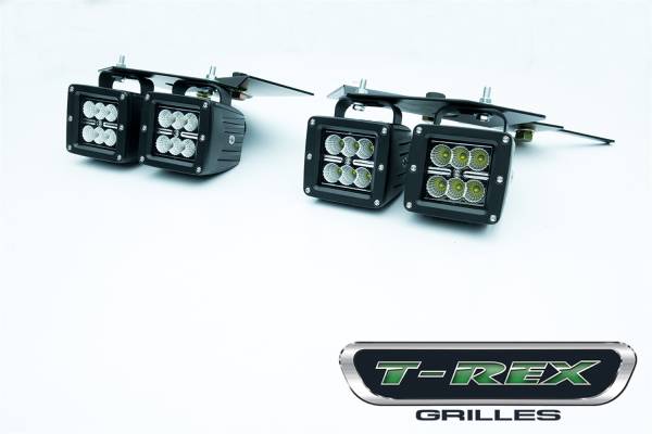 T-Rex Grilles - T-Rex Grilles 6395671-BK Torch Series LED Light Bracket
