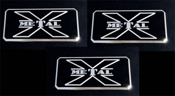 T-Rex Grilles - T-Rex Grilles 6700033 X-Metal Series Body Side Badge